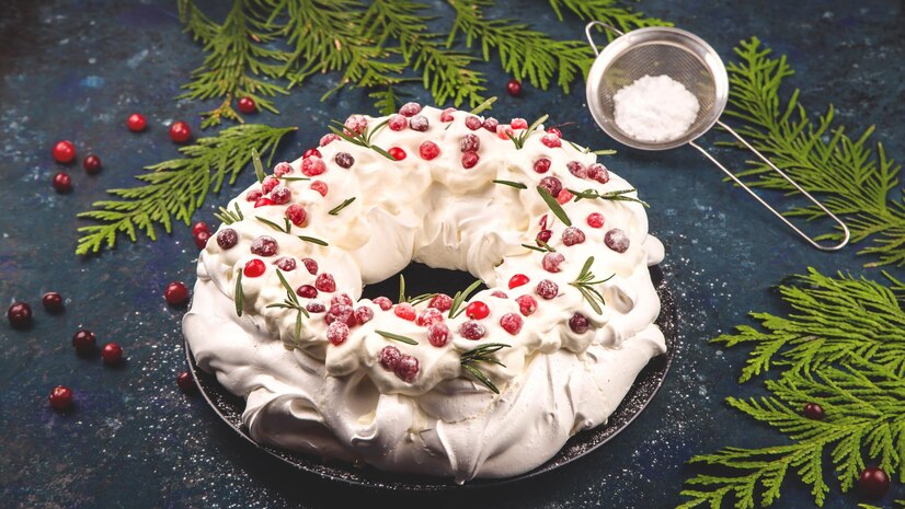 Healthy Pavlova Wreath